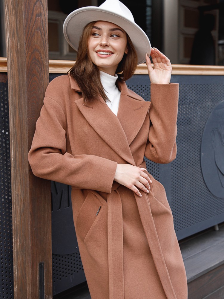 Tango long winter cashmere coat with loose fit 50 - kovash.com.ua 03