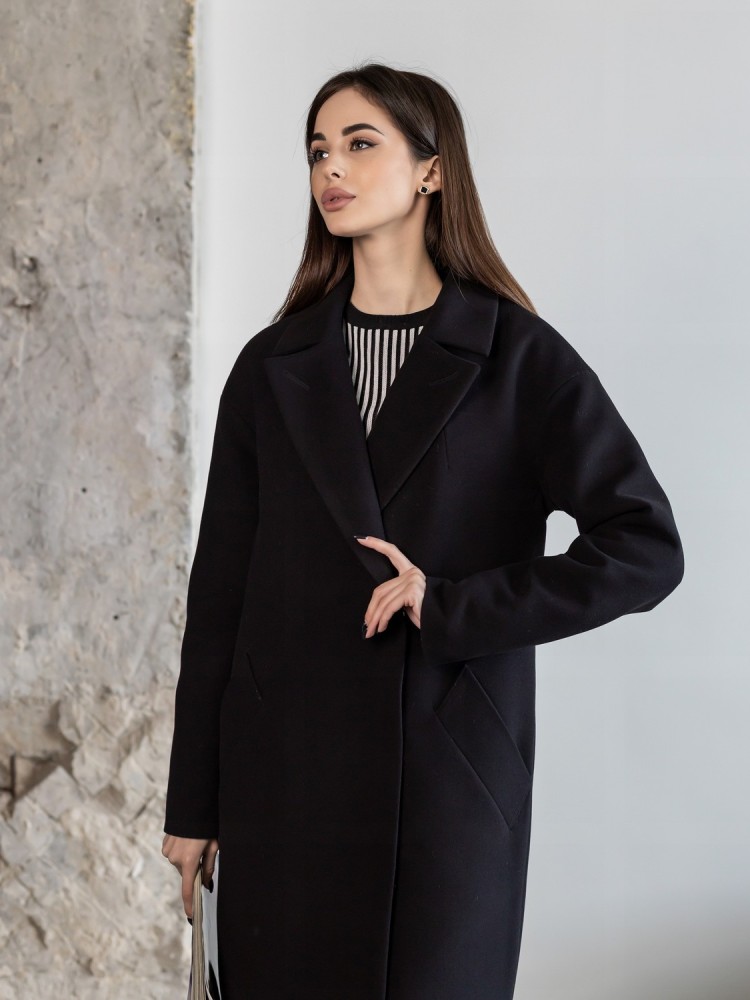 Tango long winter cashmere coat with loose fit 52 - kovash.com.ua 04