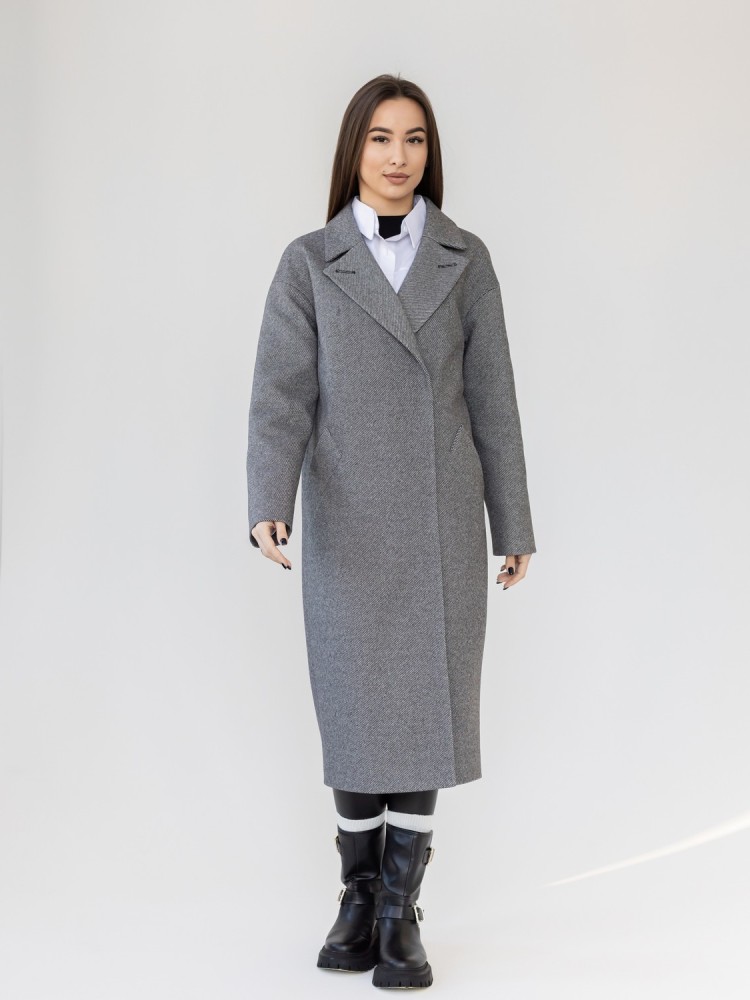 Tango long tweed winter coat 50 - kovash.com.ua 04