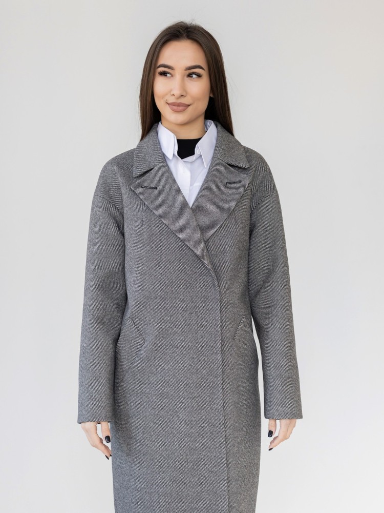 Tango long tweed winter coat 46 - kovash.com.ua 03