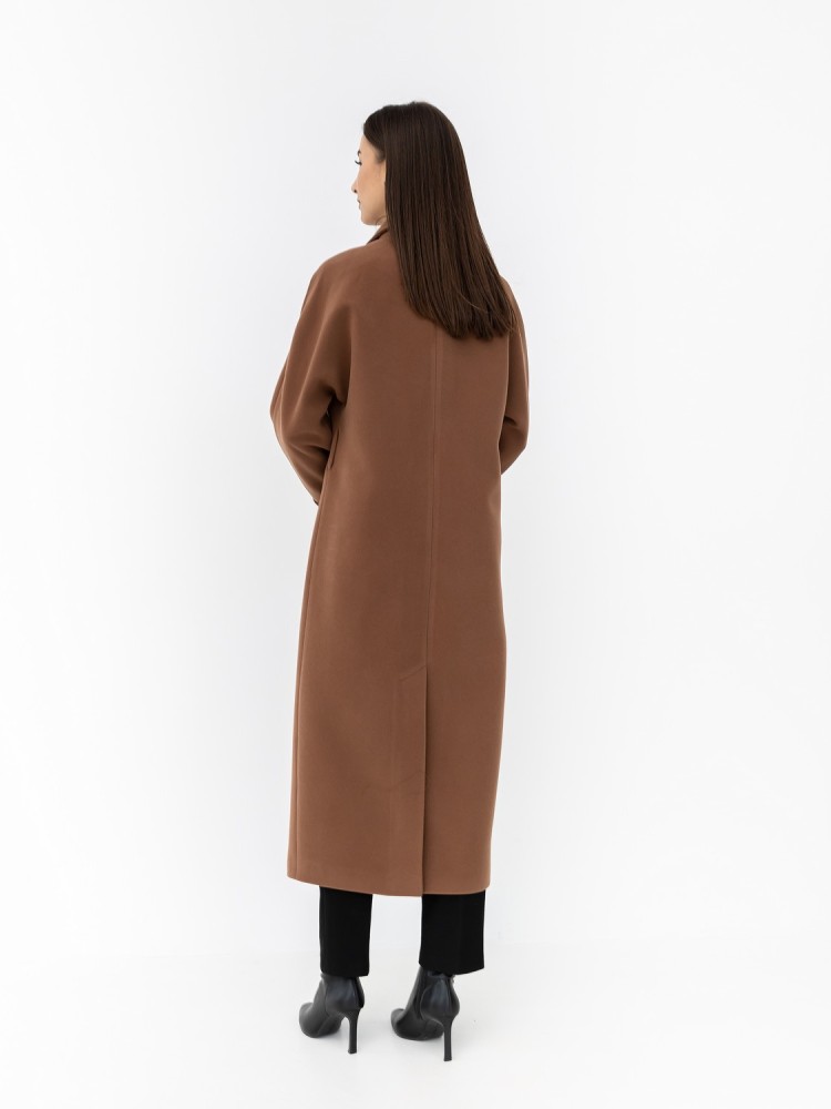 Long coat Champagne cashmere 42 - kovash.com.ua 03