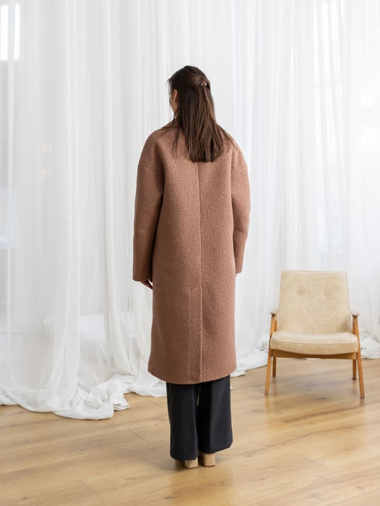 Brooklyn Bouclé Winter Coat - kovash.com.ua 04