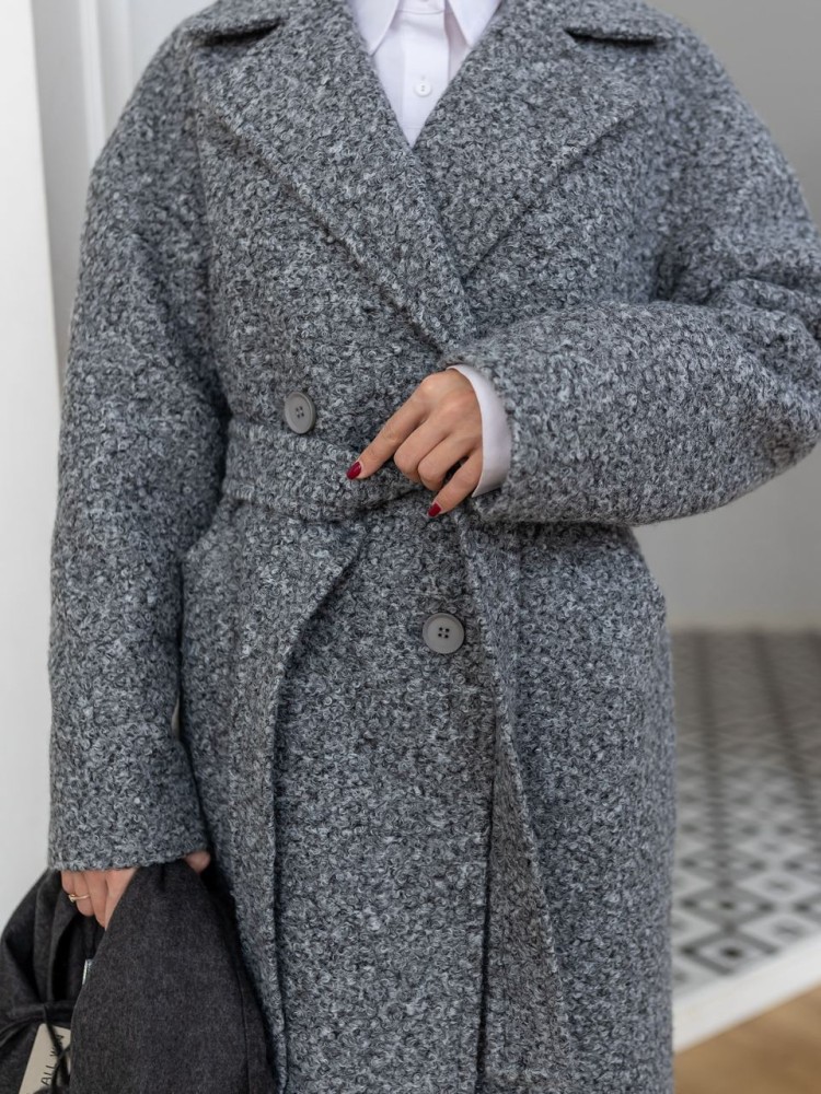 Brooklyn Bouclé Winter Coat - kovash.com.ua 03