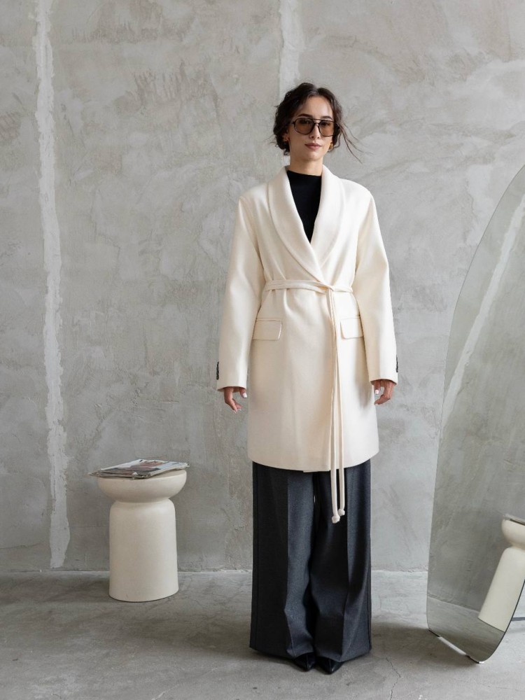 Demi-season coat Mojito cashmere milk - kovash.com.ua 03