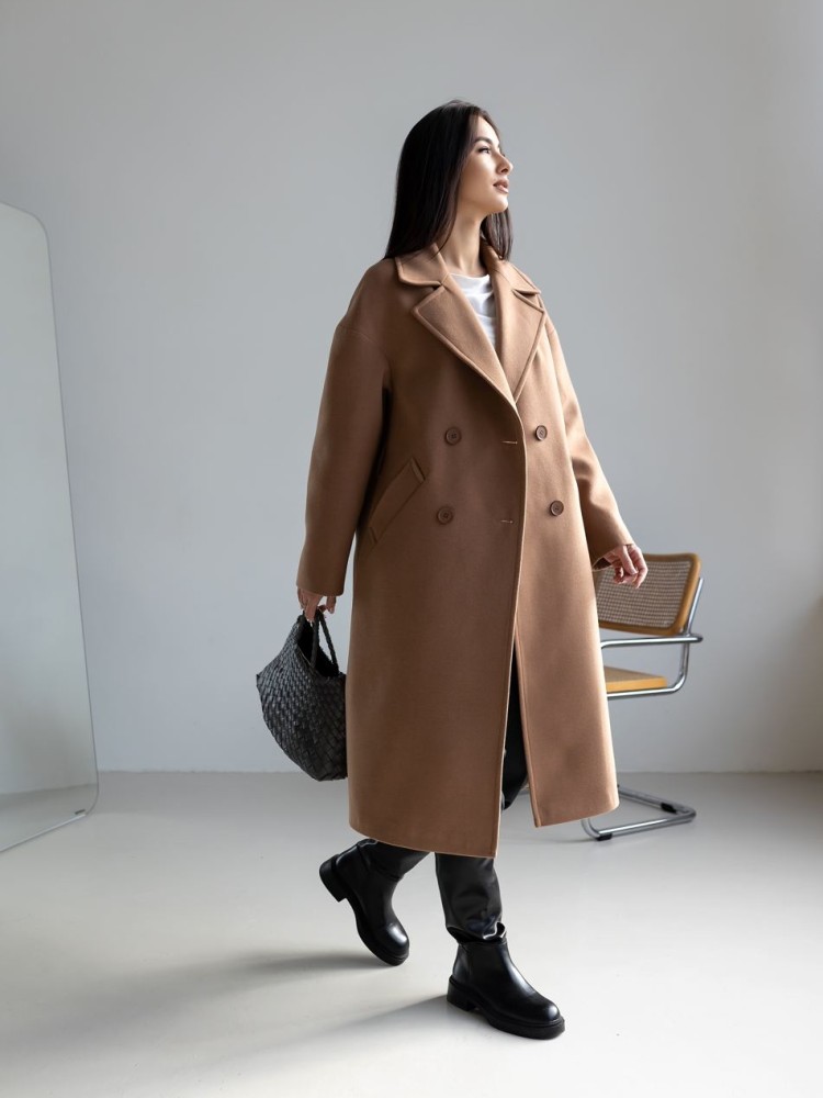 Пальто  оверсайз Бруклін кемел - kovash.com.ua 08