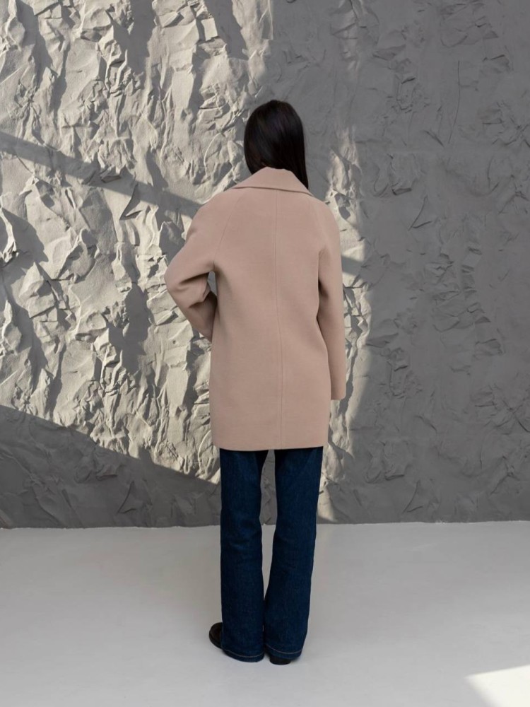 Short demi-season coat 
Milanka made of cashmere - kovash.com.ua 03