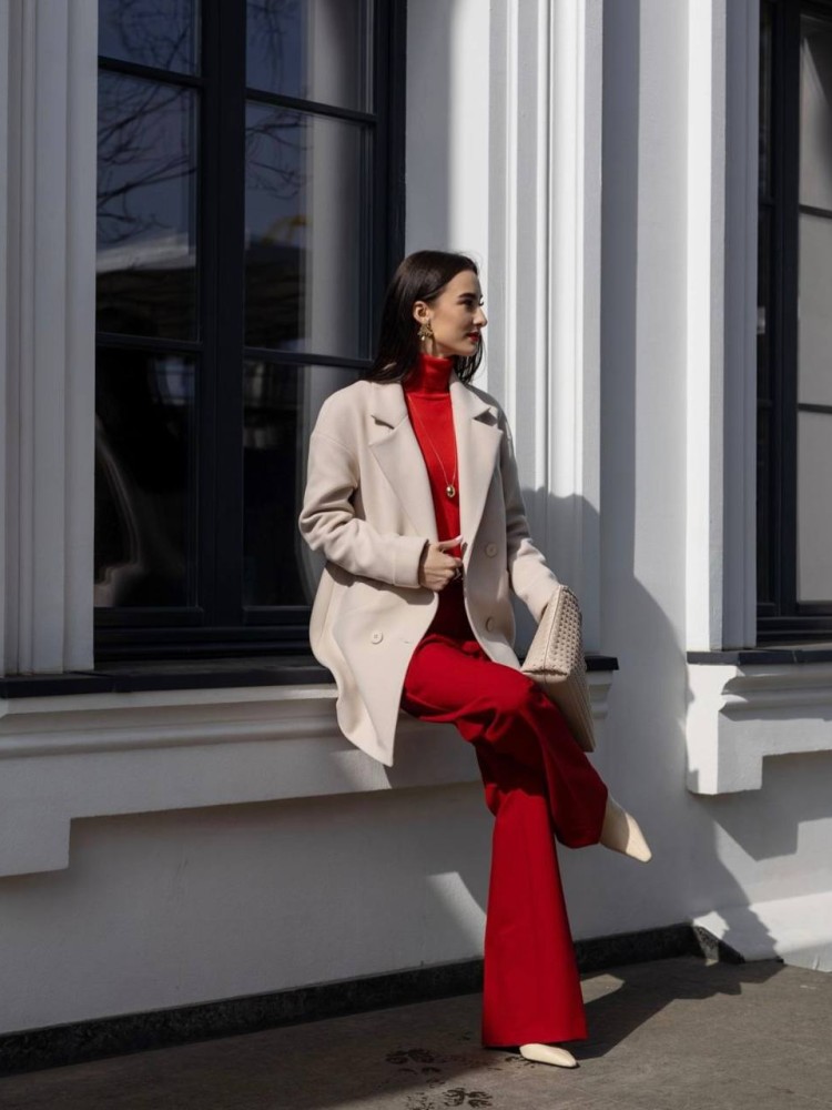 Molly Cropped Loose Fit Coat 40 - kovash.com.ua 09