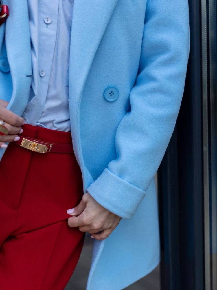 Molly Cropped Loose Fit Coat - kovash.com.ua 06