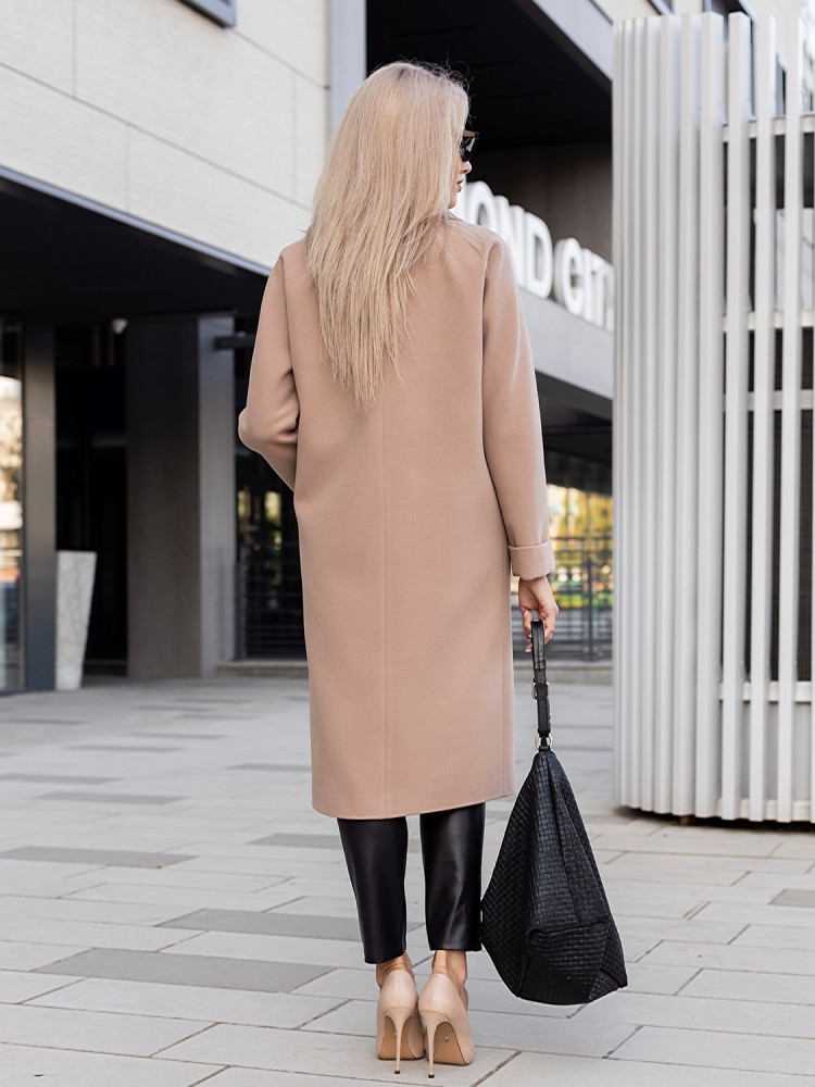 Provence winter cashmere coat in midi length - kovash.com.ua 02