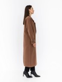 Long winter coat Champagne cashmere 50 - kovash.com.ua 01