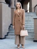 Women's Slim-fit Midi Length Cashmere Coat 48 - kovash.com.ua 01