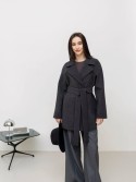 Short demi-season coat 
Milanka made of cashmere 52 - kovash.com.ua 01