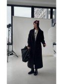 Long Wrap Coat Tequila with Side Slits 44 - kovash.com.ua 01