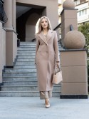 Long fitted cashmere coat Panochka 48 - kovash.com.ua 01