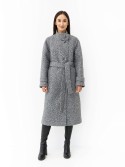 Audrey bouclé winter coat in midi length 42 - kovash.com.ua 01