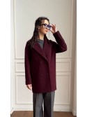 Molly Cropped Loose Fit Coat 40 - kovash.com.ua 01