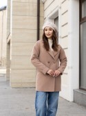 Molly Cropped Loose Fit Coat 40 - kovash.com.ua 01