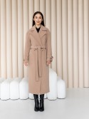 Sophie long coat with patch pockets 46 - kovash.com.ua 01