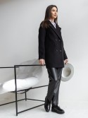 Зимнее пальто свободного кроя Молли из кашемира 46 - kovash.com.ua 01