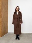 Long demi-season coat Milana 46 - kovash.com.ua 01
