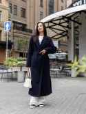 Long Wrap Coat Tequila with Side Slits 46 - kovash.com.ua 01