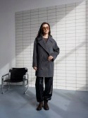 Cropped Maxine Coat — Ribbed Fabric 48 - kovash.com.ua 01
