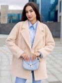 Molly Cropped Loose Fit Coat - kovash.com.ua 01