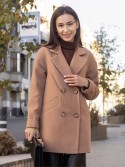 Molly Cropped Loose Fit Coat - kovash.com.ua 01