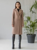 Women's Slim-fit Midi Length Cashmere Coat 46 - kovash.com.ua 01