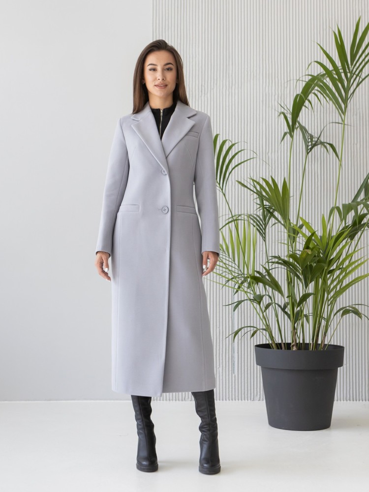 Long fitted cashmere coat Panochka 50 - kovash.com.ua  