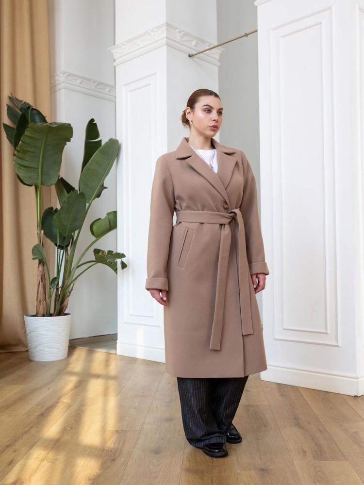 Chili midi-length coat made of cashmere. 50 - kovash.com.ua 01 
