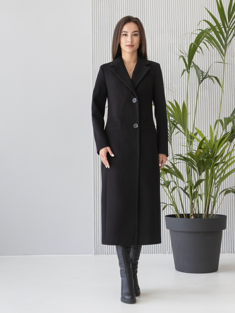 Long fitted cashmere coat Panochka 42 - kovash.com.ua  