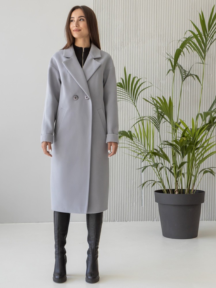 Women's loose-fitting Marseille cashmere coat 42 - kovash.com.ua  