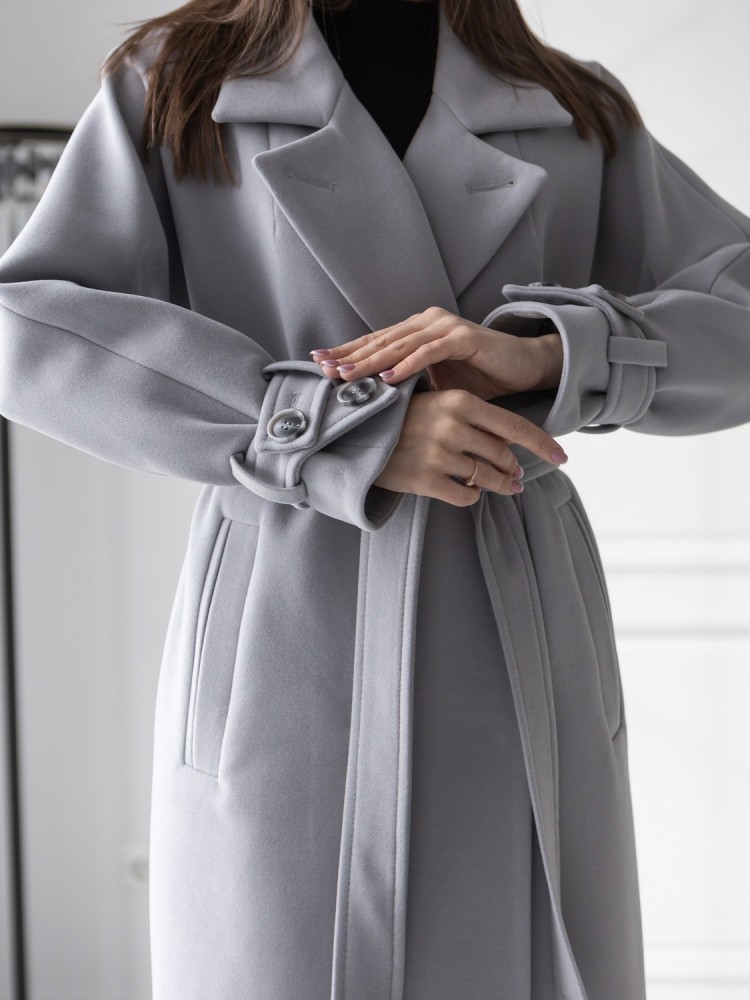 Long coat Champagne cashmere 48 - kovash.com.ua 