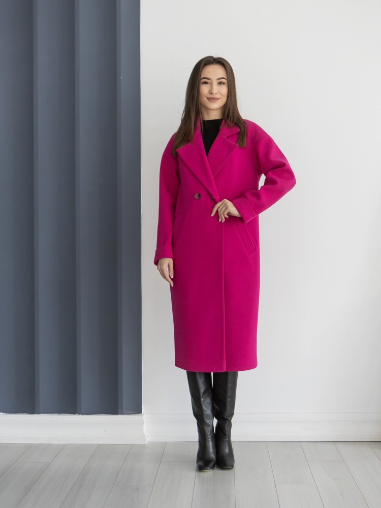 Women's loose-fitting Marseille cashmere coat 48 - kovash.com.ua 01 