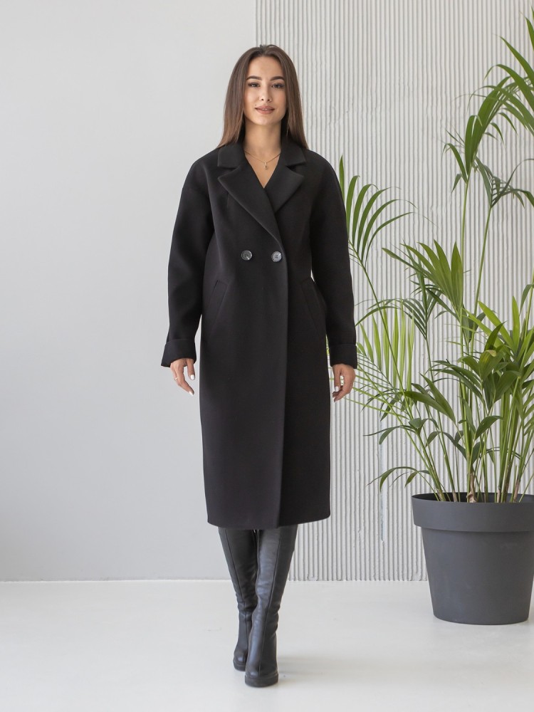 Women's loose-fitting Marseille cashmere coat 42 - kovash.com.ua  