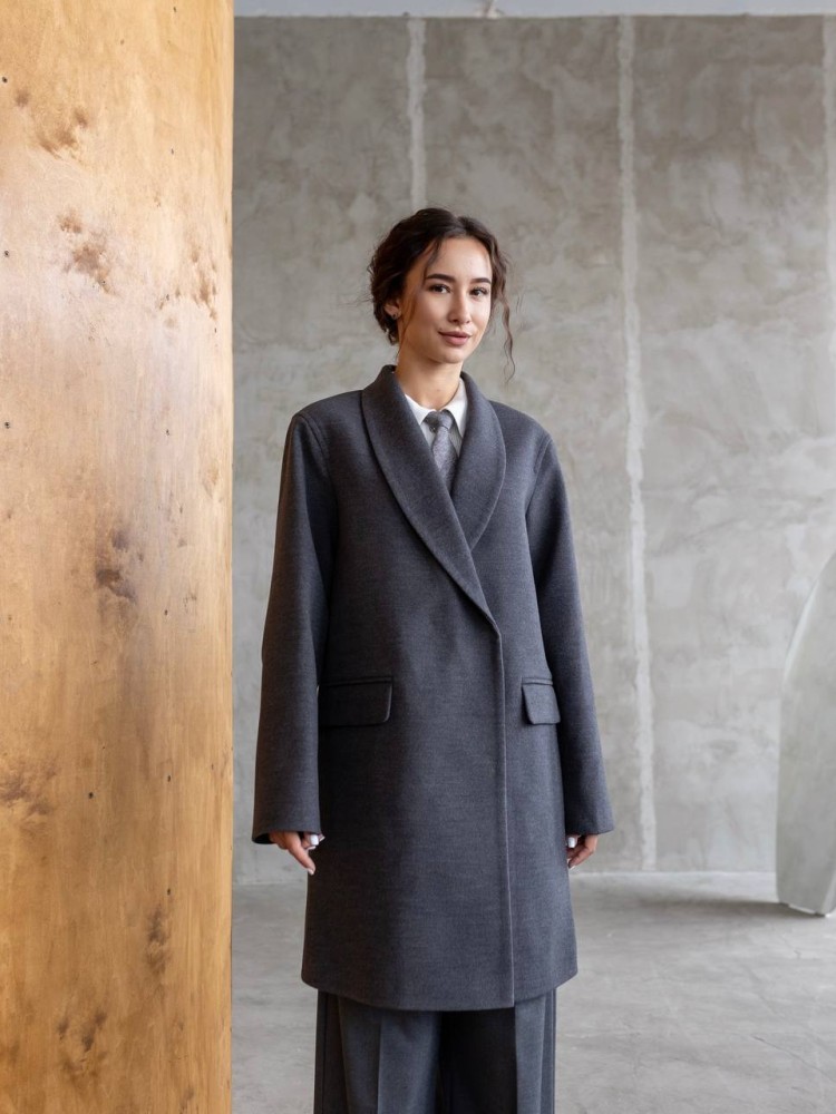 Demi-season coat Mojito cashmere 40 - kovash.com.ua 