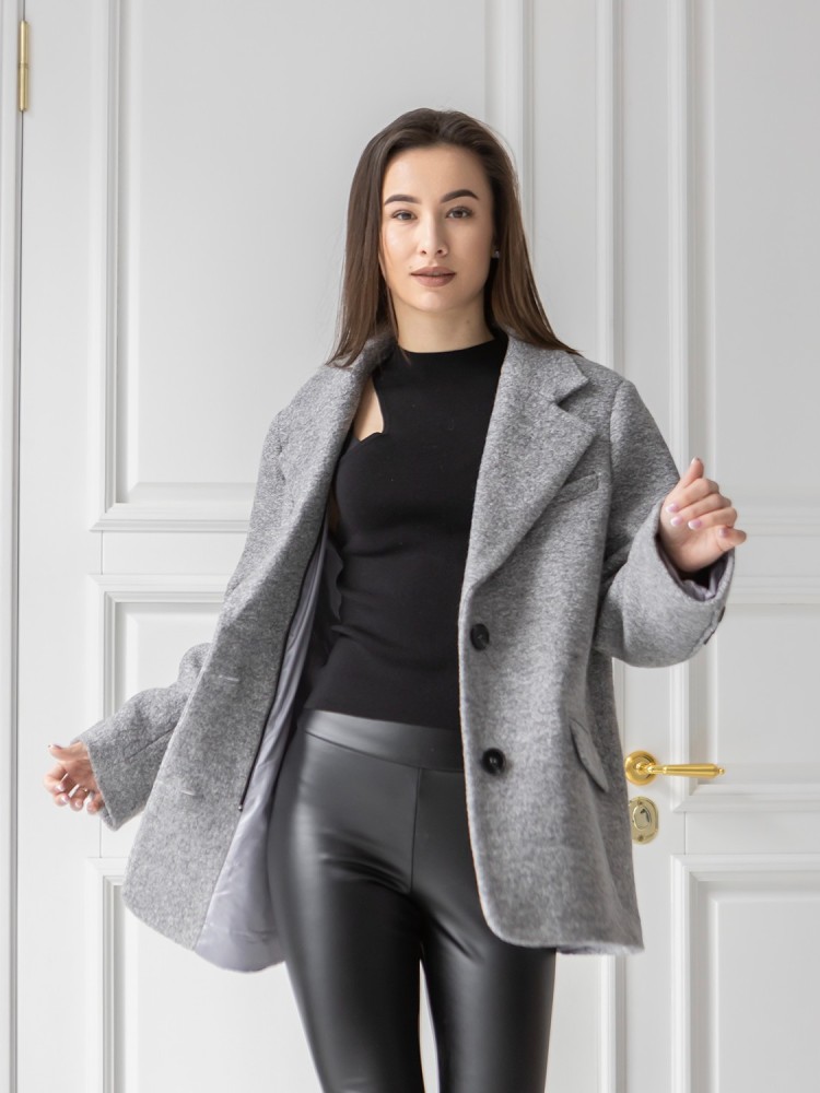 Пальто-піджак Манго з вовни 42 - kovash.com.ua 