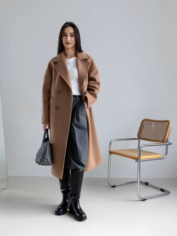 Довге пальто  оверсайз Бруклін 50 - kovash.com.ua 01 