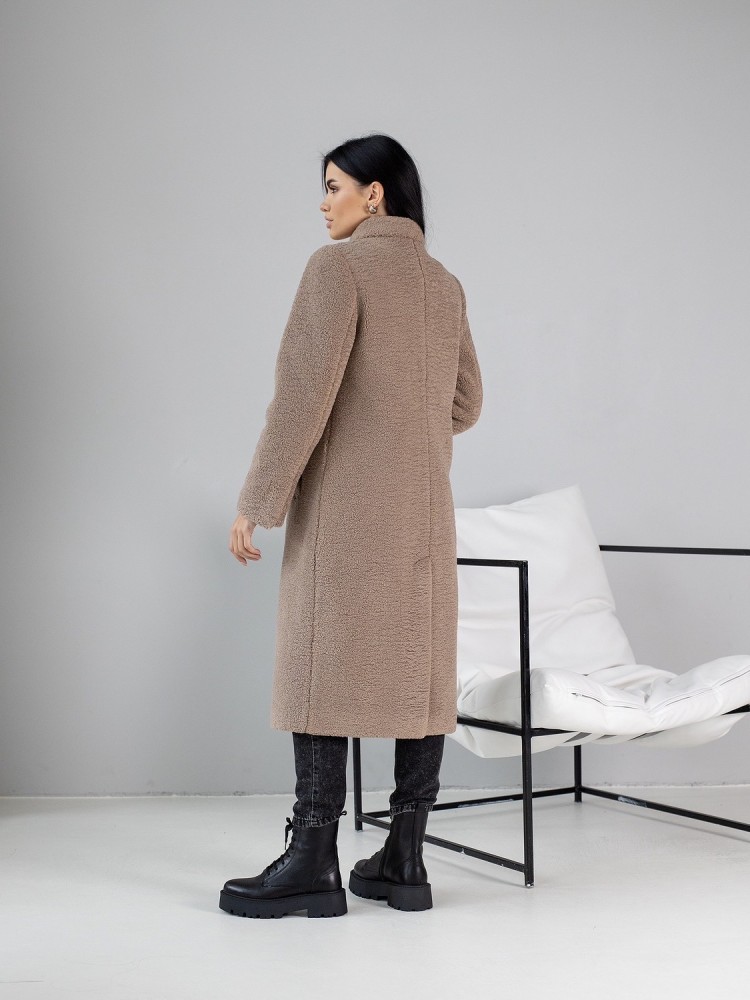 Mlada winter coat made of Teddy fabric - kovash.com.ua 