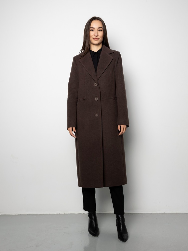 Cashmere coat with broad shoulders by Prada 52 - kovash.com.ua 01 