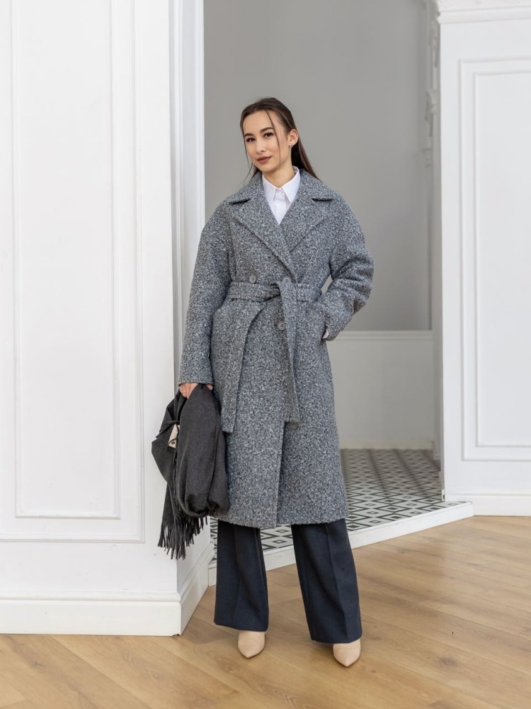Brooklyn Bouclé Winter Coat 40 - kovash.com.ua 01 