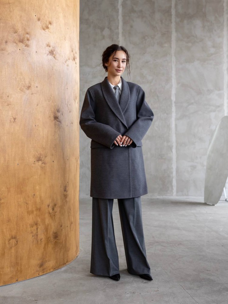 Demi-season coat Mojito cashmere 40 - kovash.com.ua 01 