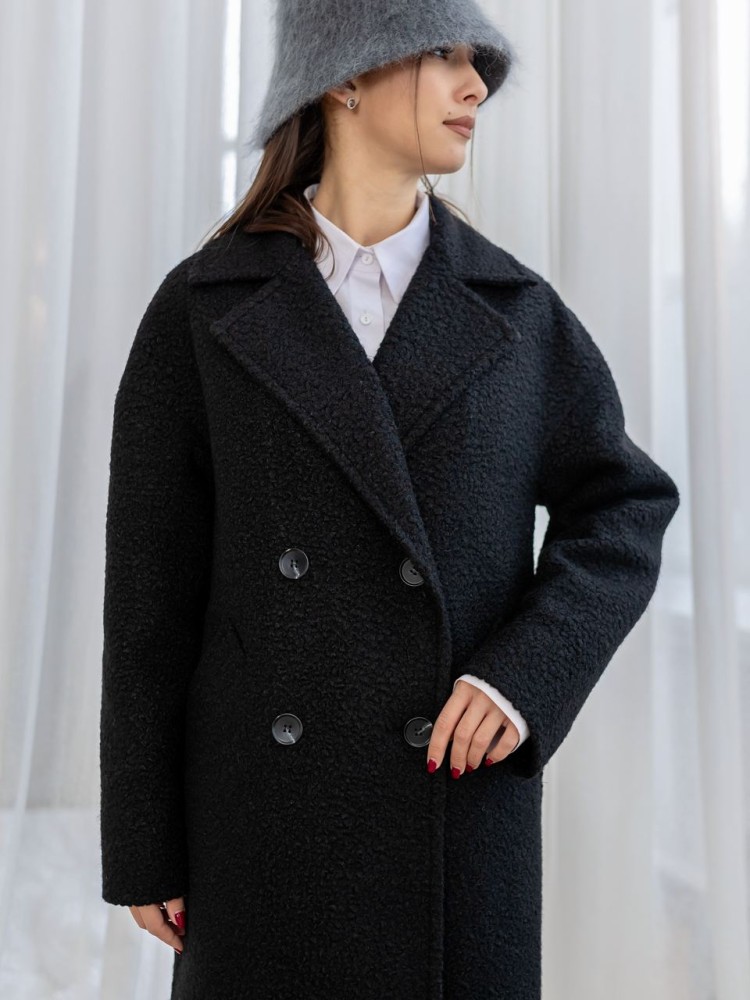 Brooklyn Bouclé Winter Coat 44 - kovash.com.ua 