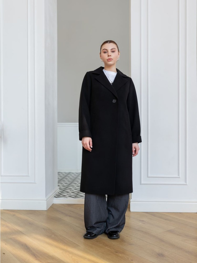 Chili midi-length coat made of cashmere. 52 - kovash.com.ua 01 