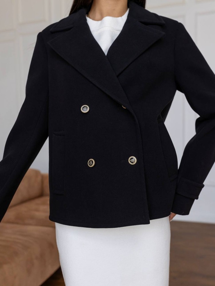 Жакет Джем з чорного кашеміру 46 - kovash.com.ua 