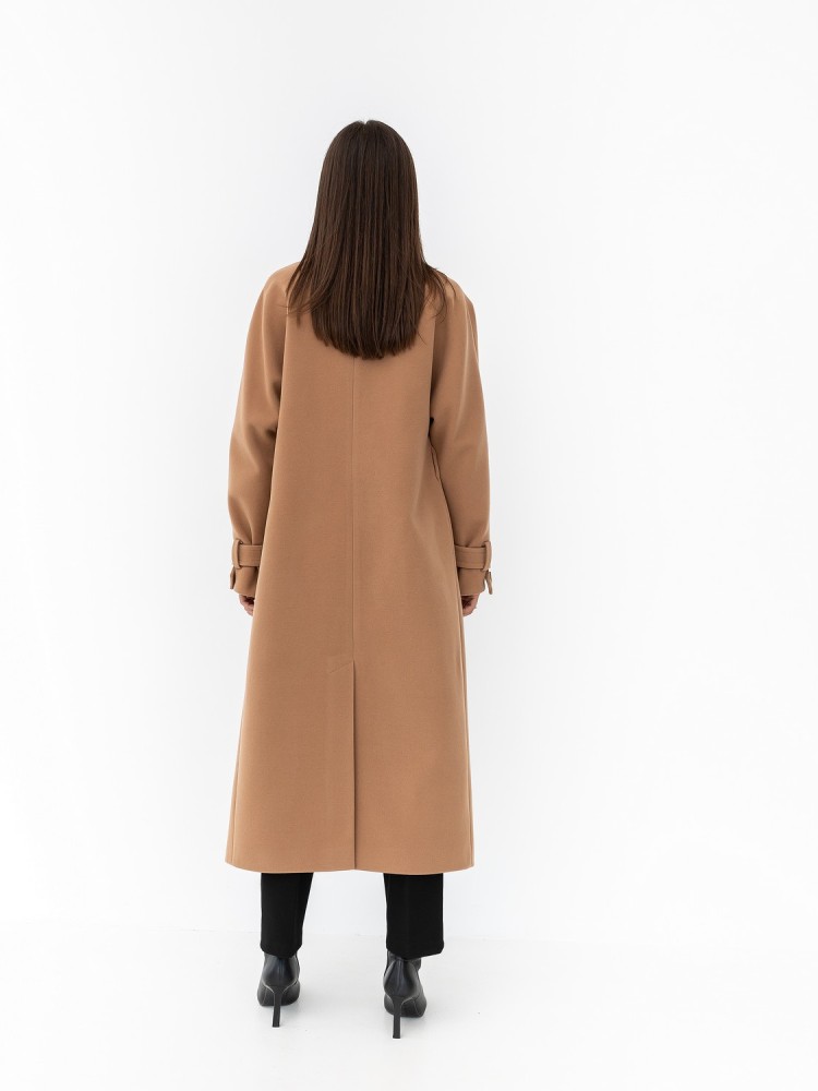 Long coat Champagne cashmere 52 - kovash.com.ua 