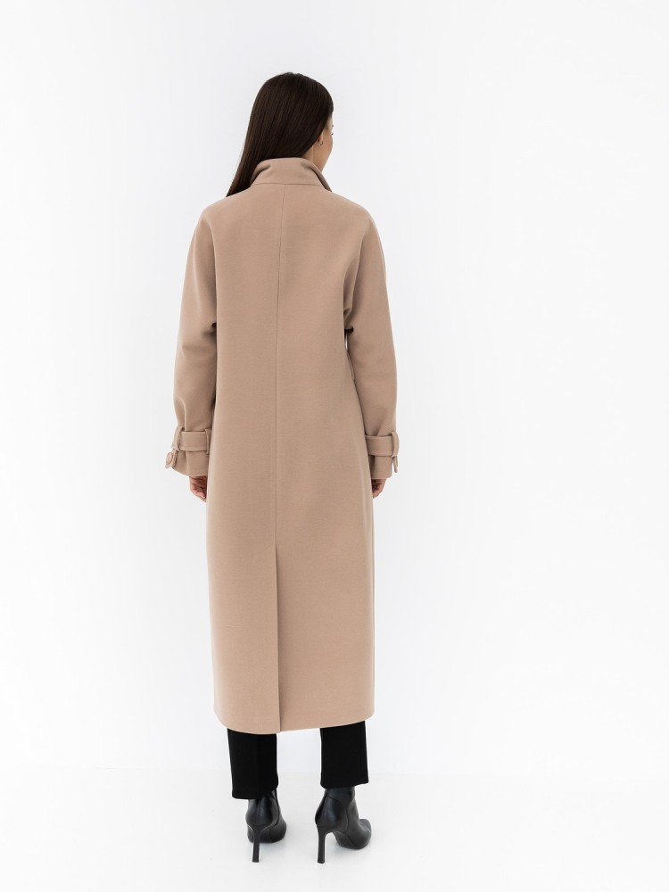 Long coat Champagne cashmere 50 - kovash.com.ua 
