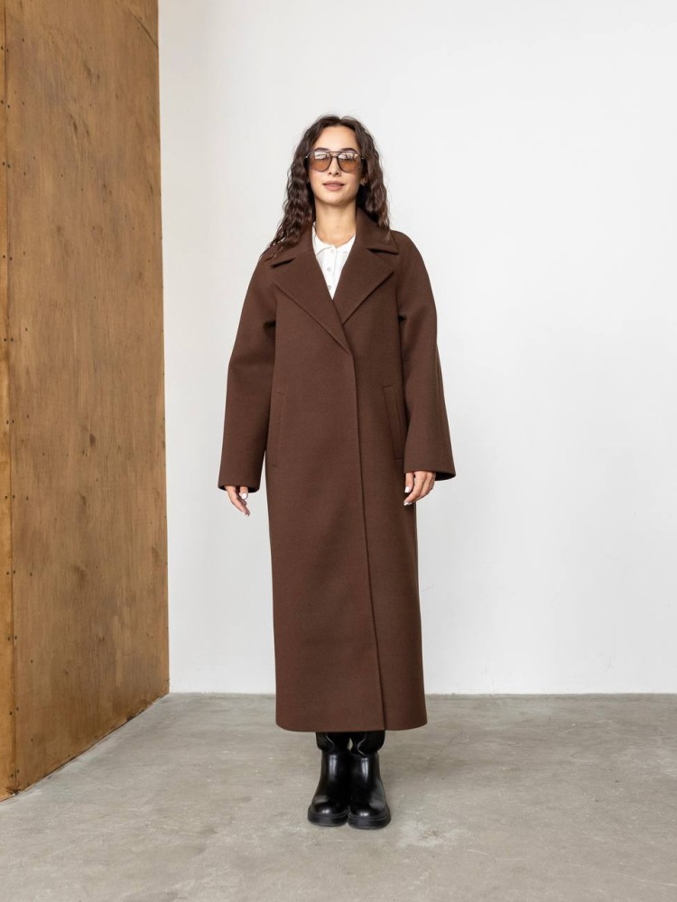Long demi-season coat Milana 50 - kovash.com.ua 
