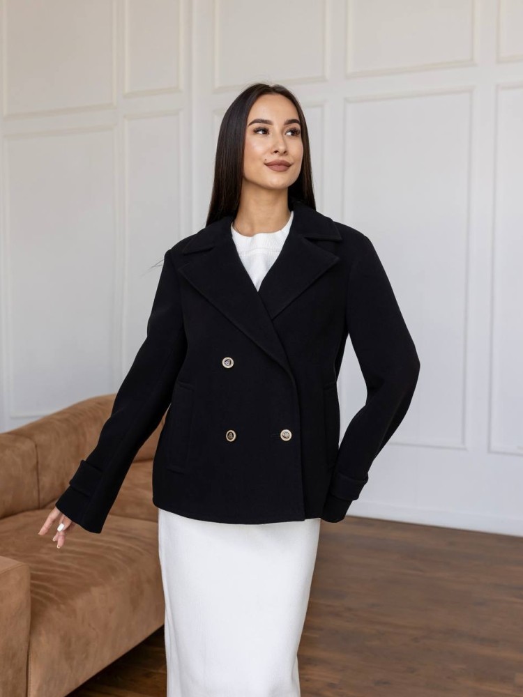 Жакет Джем з чорного кашеміру 46 - kovash.com.ua 01 